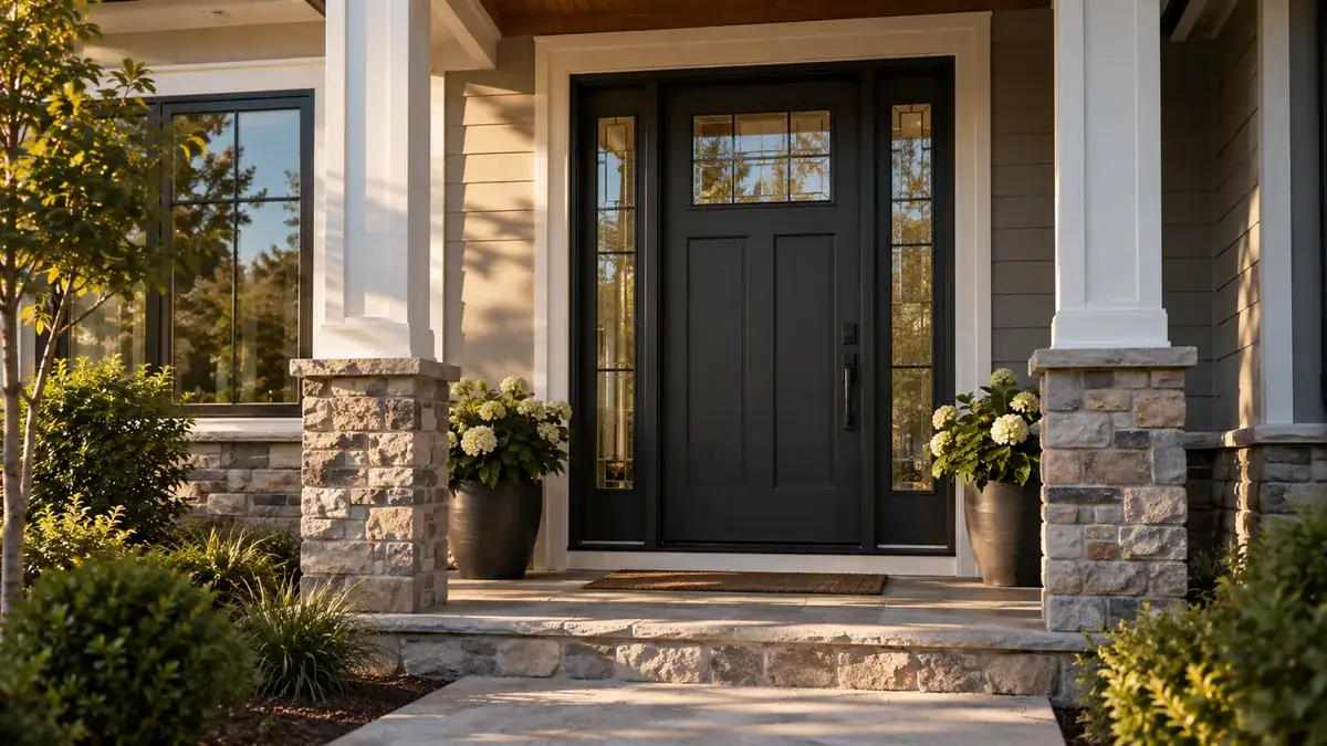 A home in St. Petersburg with new windows and a new entry door